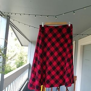 Asymetrical 90 's grunge skirt